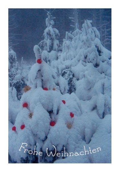 Weihnachtsgrüsse "Schneechristbaum"