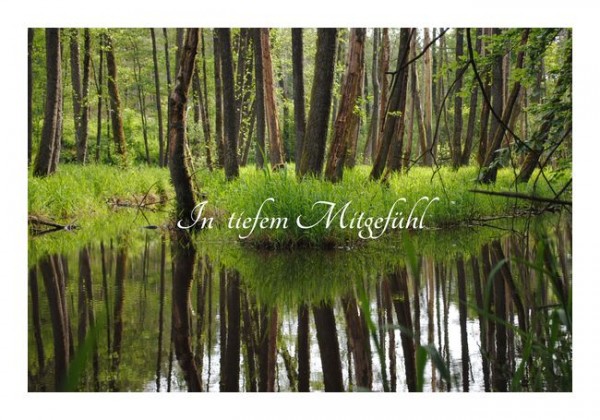 Trauerbekundung "Flußlandschaft"