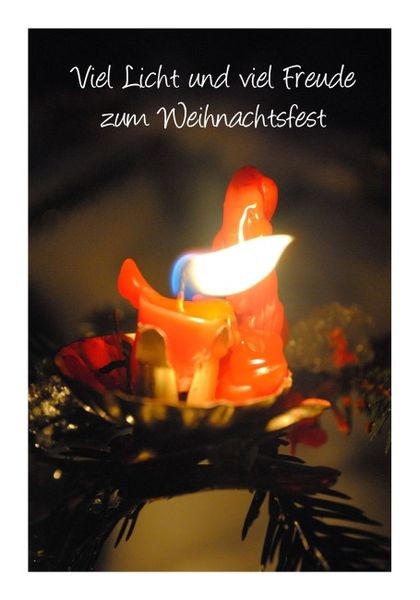 Weihnachtsgrüsse "Lichterfreude"