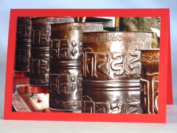 Grußkarten "Gebetsmühlen"