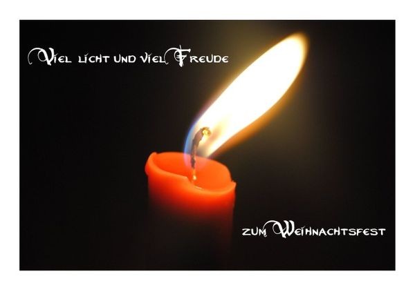 Weihnachtsgrüsse "Weihnachtszeit"