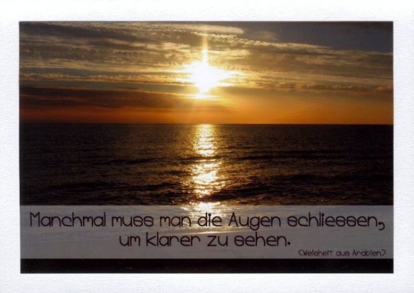 Spruchkarte "Wahrheit"