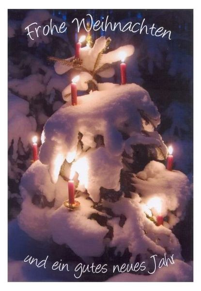 Weihnachtsglückwünsche "Frohe Weihnachten"