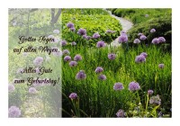 Christliche Geburtstagskarten "Segensweg" Christliche Geburtstagskarten "Segensweg"