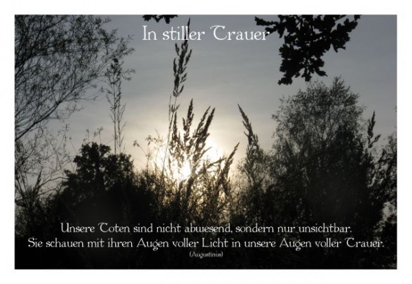 Beileidskarten "Licht"