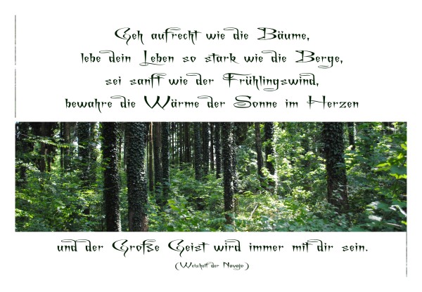 Sprüchekarte "Unterstützung"