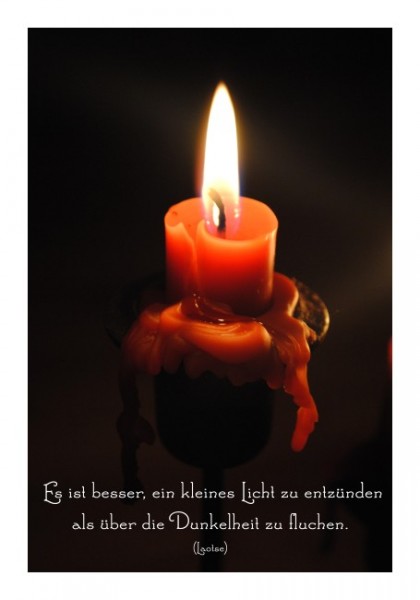 Spruchkarten "Handle"