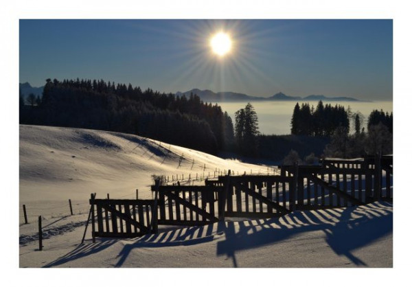Winterkarte "Zauberlandschaft"