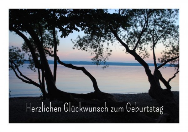 Glückwunschkarten Geburtstag "See"