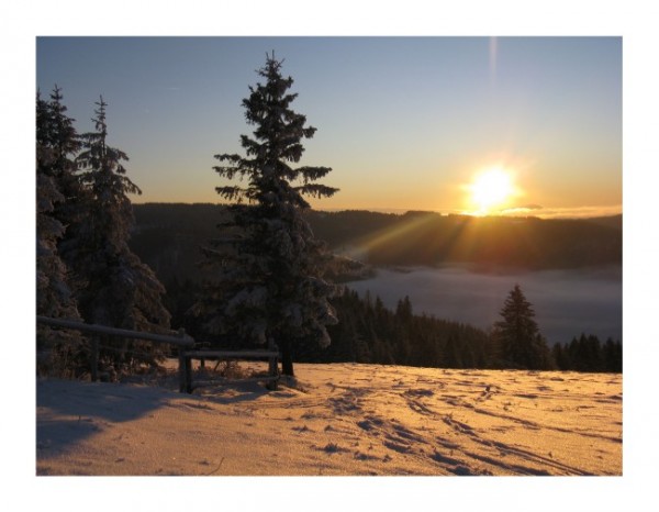 Schneekarten "Schneestimmung-1"