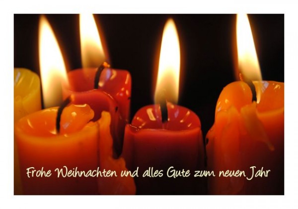 Weihnachtswünsche "Alles Gute"