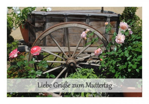Muttertagskarten "Liebe Grüße"