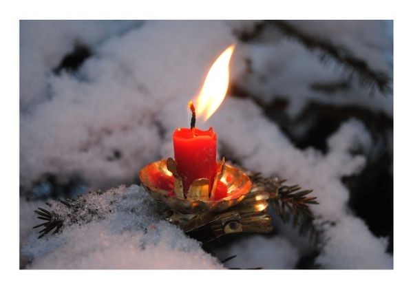 Silvesterkarten "Licht"