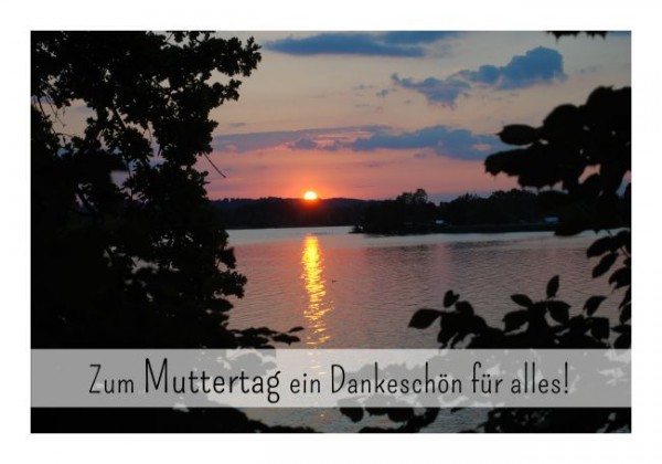 Muttertagskarten "Dankeschön"