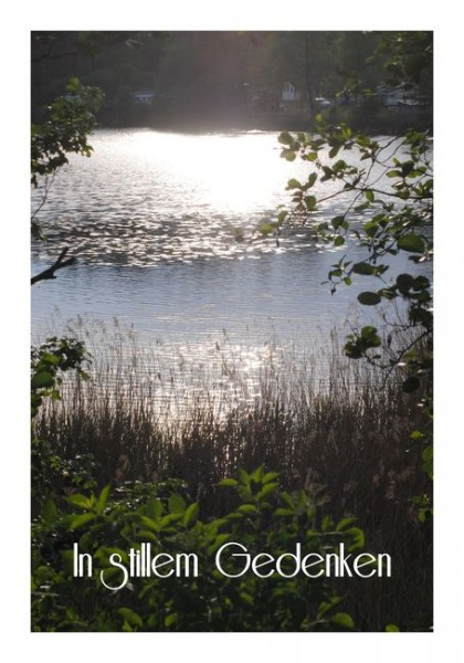 Trauerbekundung "In stillem Gedenken"