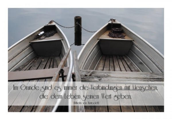 Spruchkarte "Menschen"