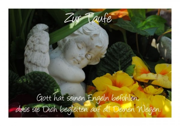 Taufkarten "Begleitung"