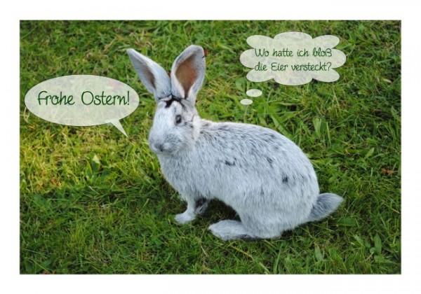 Osterkarten "Osterhase"