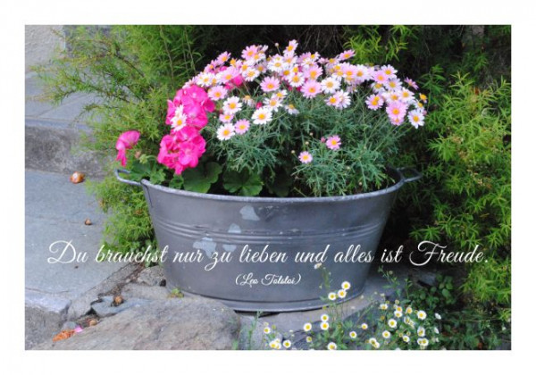 Sprüchekarte "Lieben"