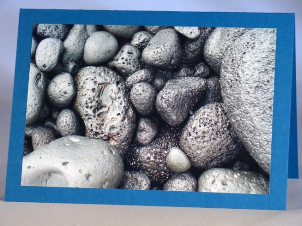 Grußkarten "Lavasteine"