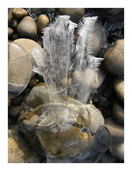 Winter-Karten "Eisformation"