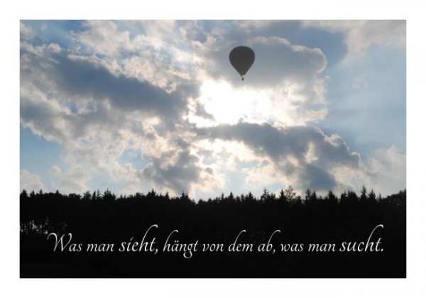 Spruchkarten "Rechte Sicht"