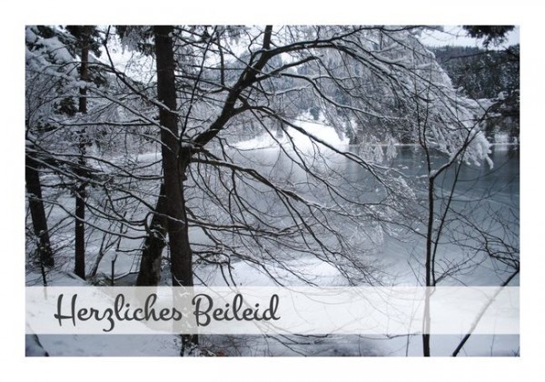 Trauerbekundung "Wintersee"