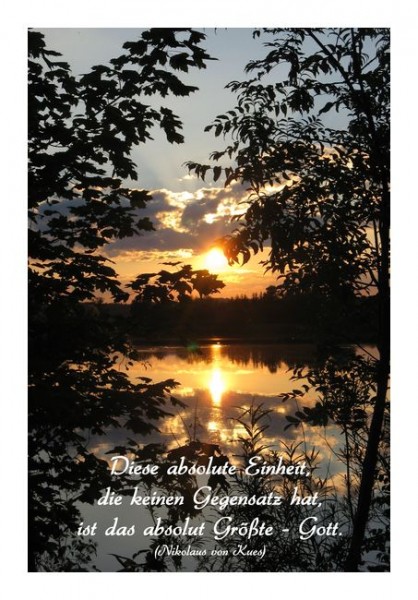 Christliche Grußkarten "Das Größte"