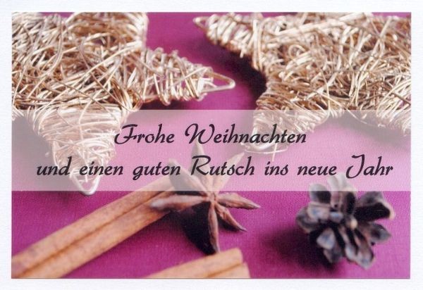 Silvesterkarten "Guten Rutsch ins Neue Jahr"
