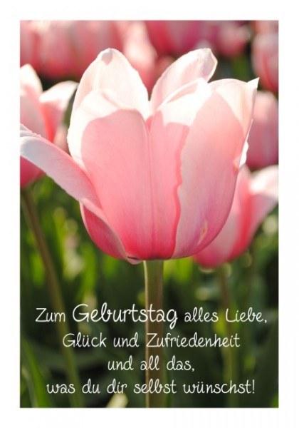 Ausgefallene Geburtstagskarten "Glück"